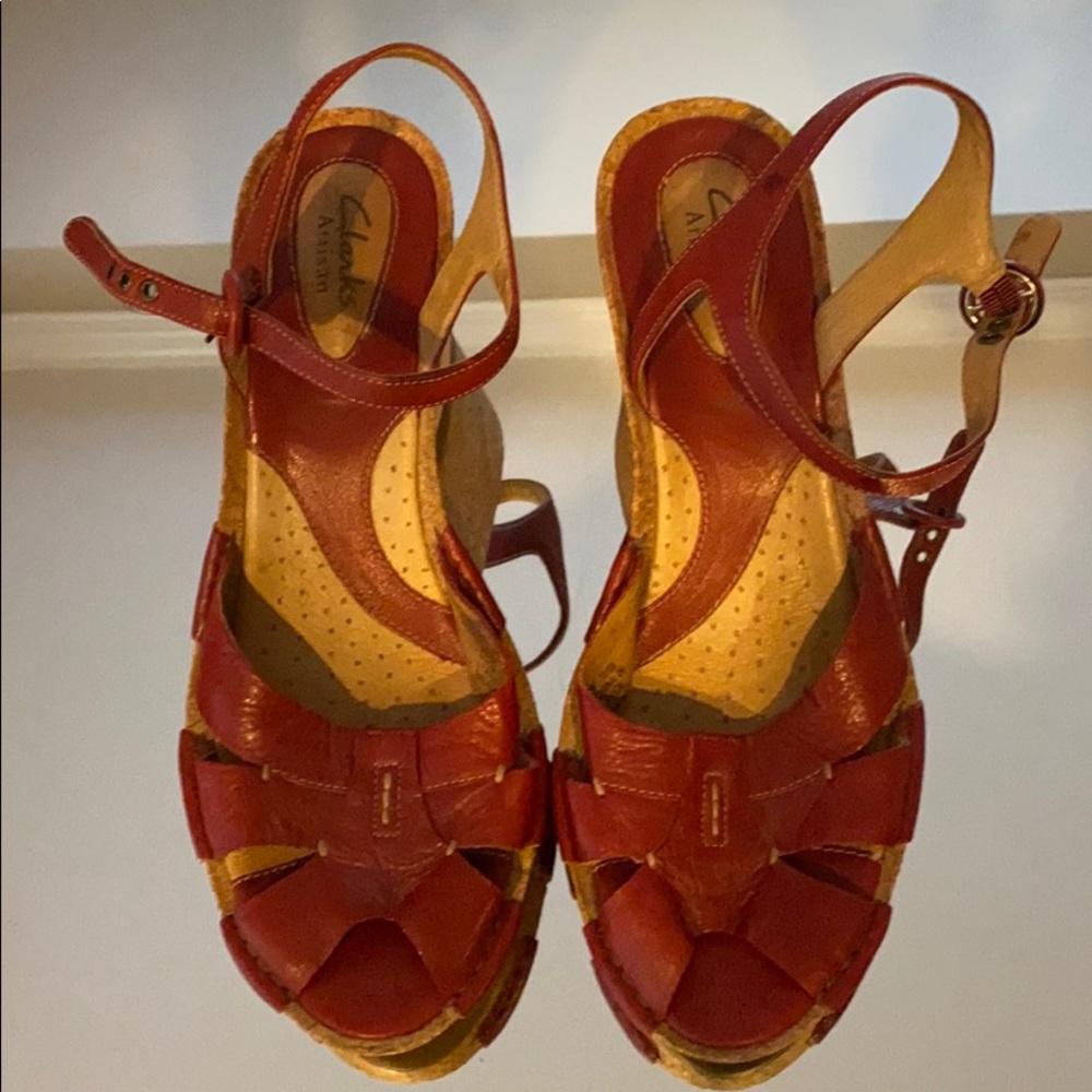 Clark’s Artisan Wedge Sandals